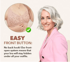 🔥Comfortable & Convenient Front Button Bra