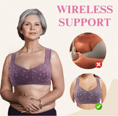 🔥Comfortable & Convenient Front Button Bra