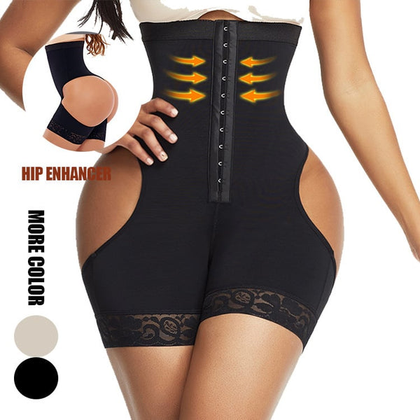 Firm Tummy Compression Bodysuit Shaper with Butt Lifter